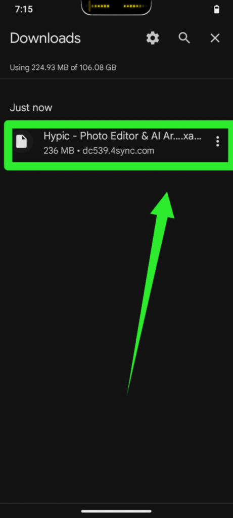Hypic File Download Method