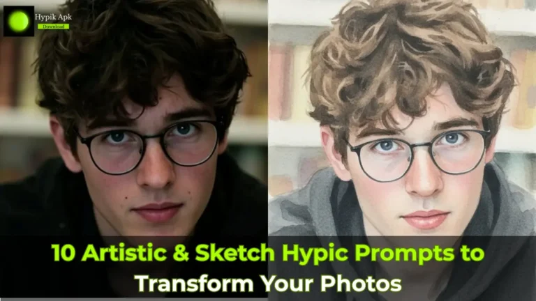 10 Artistic & Sketch Hypic Prompts to Transform Your Photos 4 10 Artistic & Sketch Hypic Prompts to Transform Your Photos